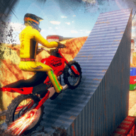 大型斜坡越野自行车赛(Off Road Bike Race)手游下载